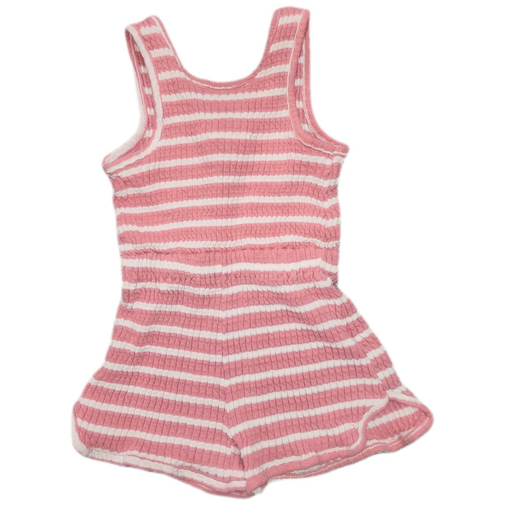 Cotton On Kids Striped Romper Toddler Size 3 Pink Summer